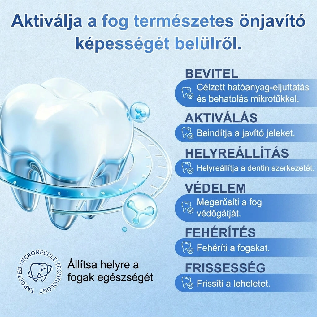 🇭🇺🦷 Mondj búcsút az érzékenységnek és kellemetlenségeknek! 𝐂𝐨𝐚𝐮𝐨𝐨® Tideglusib szájcsíkok – gyors regenerálás a fogaknak és az ínynek 😊